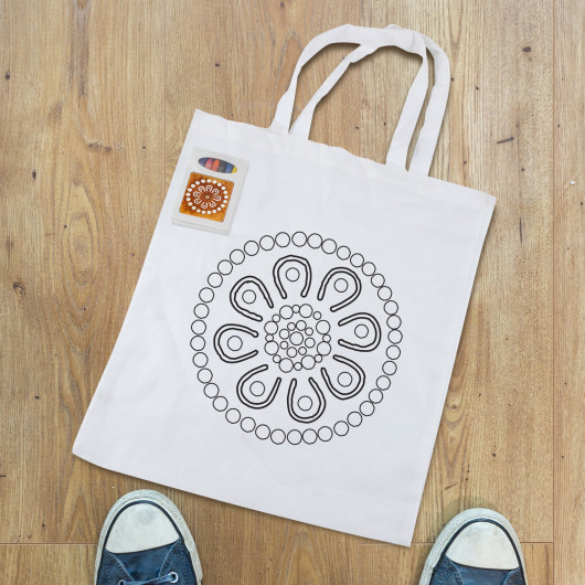 Colouring Totes Indigenous Lifestyle